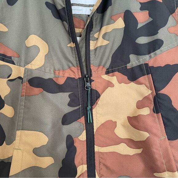 Herschel Supply Co. Camo Voyage Windbreaker Women 's Jacket (Size S) - Picture 5 of 12